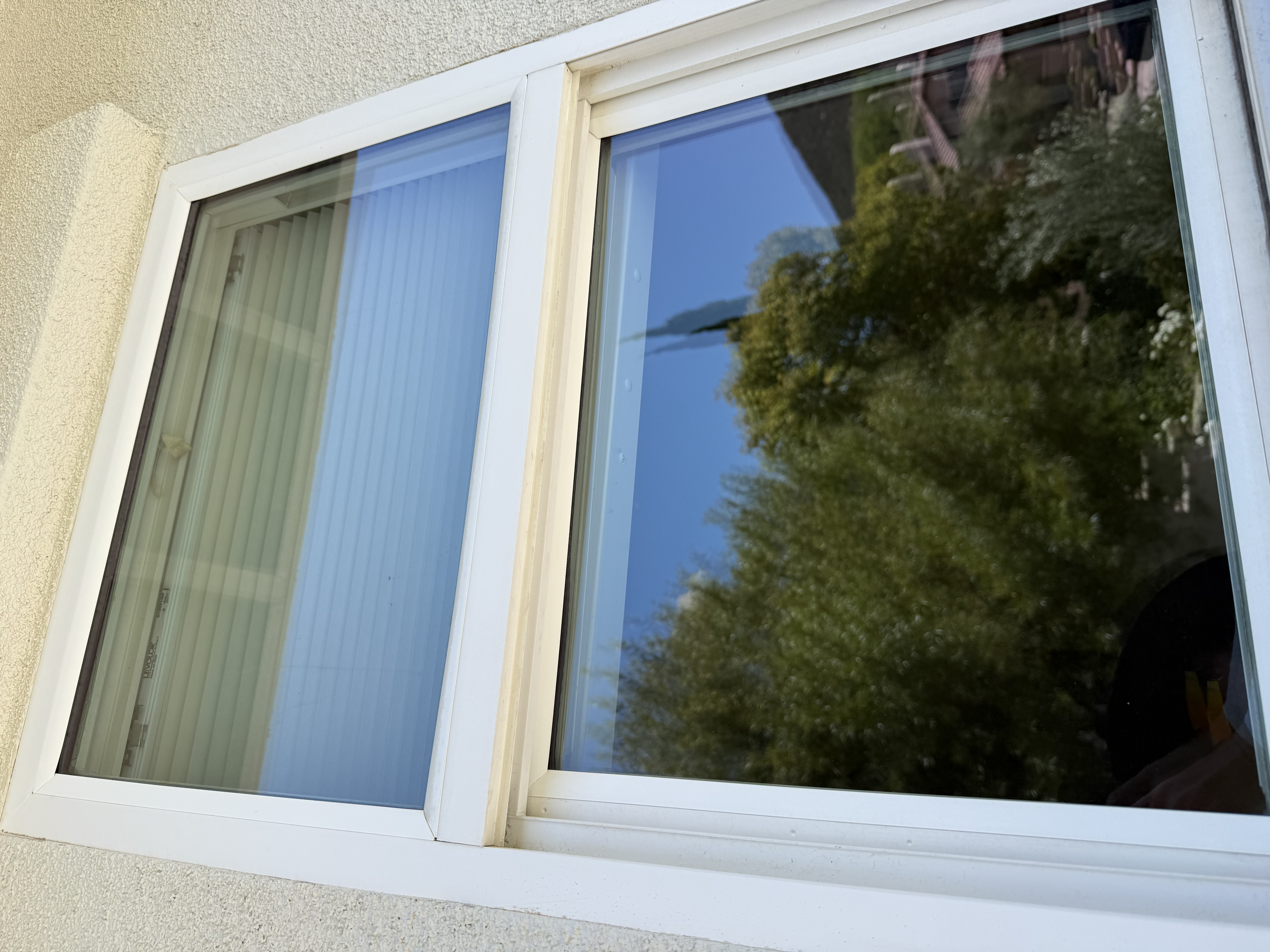 Crystal clear windows after cleaning